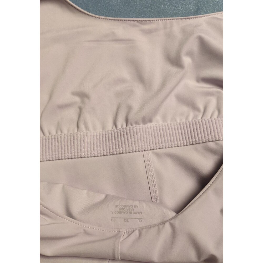 NWT~ Women's Nike Bliss Luxe Womens Training Dress Built In Shorts Lilac XL - Picture 12 of 13